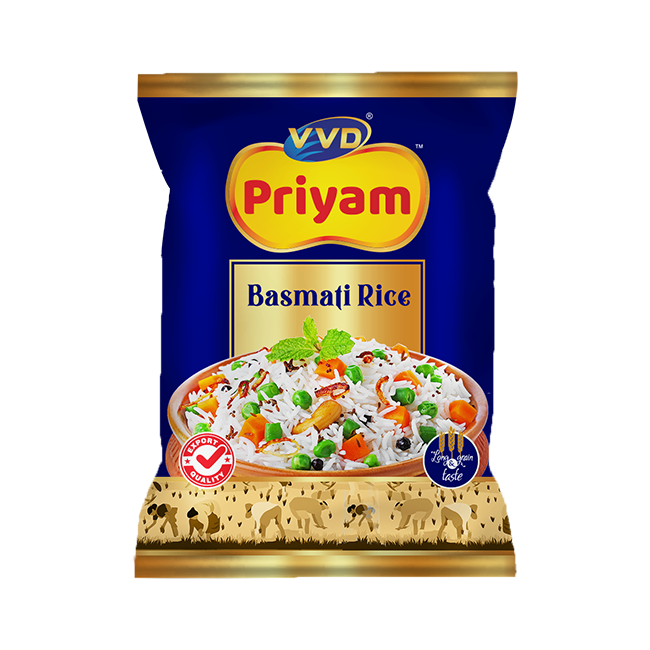 VVD Priyam Basmathi Rice - 1 KG - VVD & Sons Pvt. Ltd.