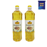 VVD Priyam Groundnut Oil - 1L Bottle (Pack of 2) - VVD & Sons Pvt. Ltd.