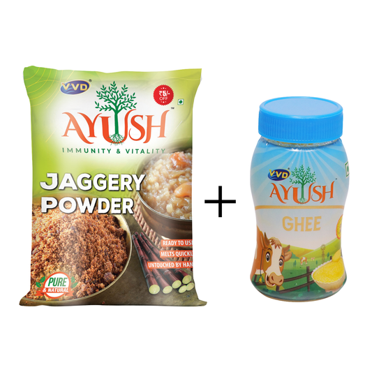 Healthy Combo (VVD Ayush 500ML + VVD Jaggery Powder 500g )