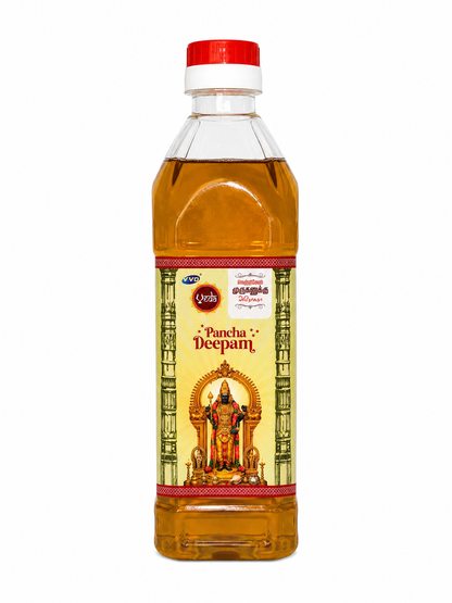 VVD Veda Lamp Oil - 450 ML Bottle (Pack of 2) - VVD & Sons Pvt. Ltd.
